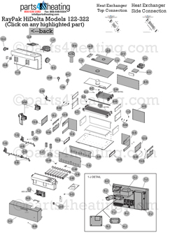 Parts4heating.com: Raypak Hi-Delta WH1-0322