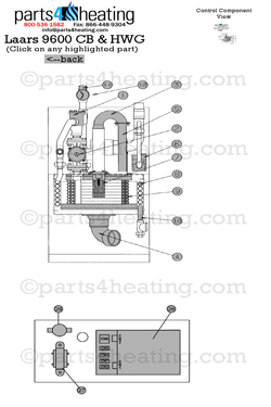 Parts4heating.com: Teledyne Laars 9600 CB Parts