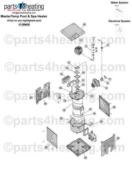 Pentair MasterTemp Electrical System