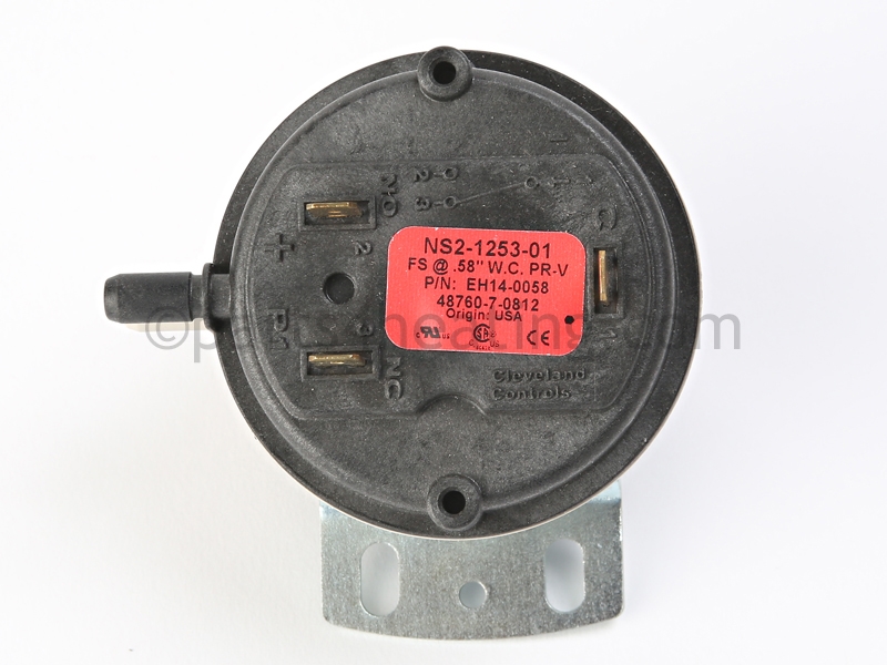 RBI 14-0058 Low Pressure Switch (.58WC) - Parts4Heating.com