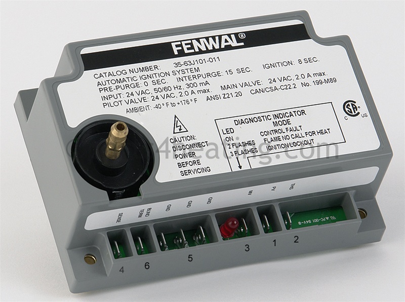 Parts4heating.com: Fenwal 35-63J101-011 Ignition Control, JC RPL, CSA ...