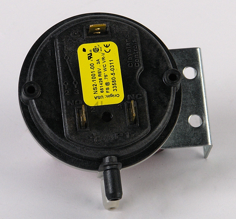 Parts4Heating.com: Cleveland Controls 37232-3-0551 Blower Pressure Switch