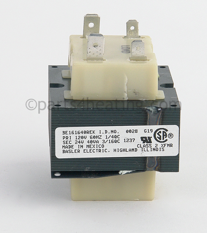 Olsen 550001533 TRANSFORMER 120V/24V SEC. - Parts4heating.com