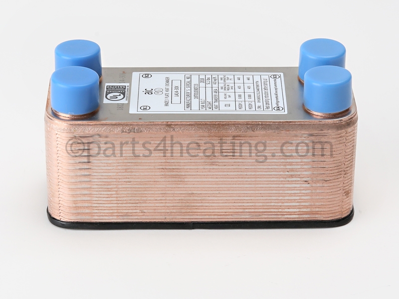 NTI 82011 Heat Exchanger, Brazed Plate Combi (T/Ti), M100(V) -  Parts4Heating.com