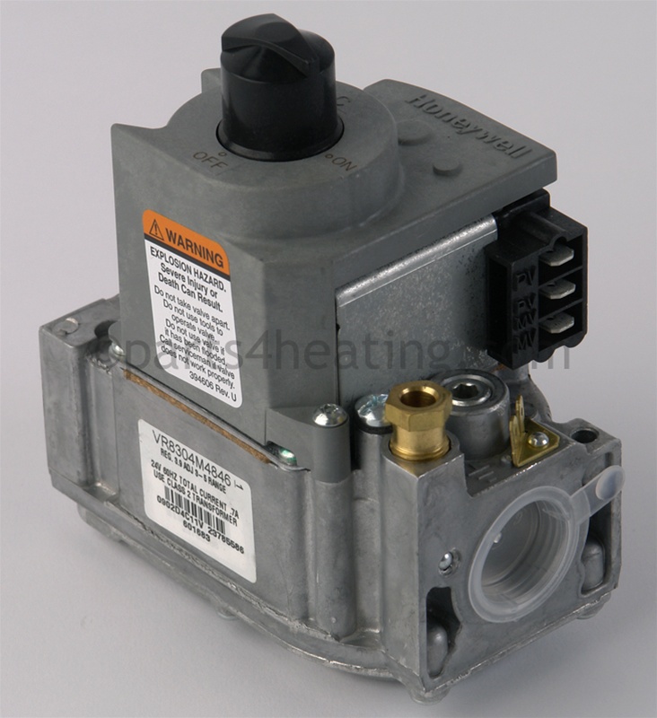 Parts4heating.com: Honeywell VR8304M4846 Gas Valve Combination, Natural